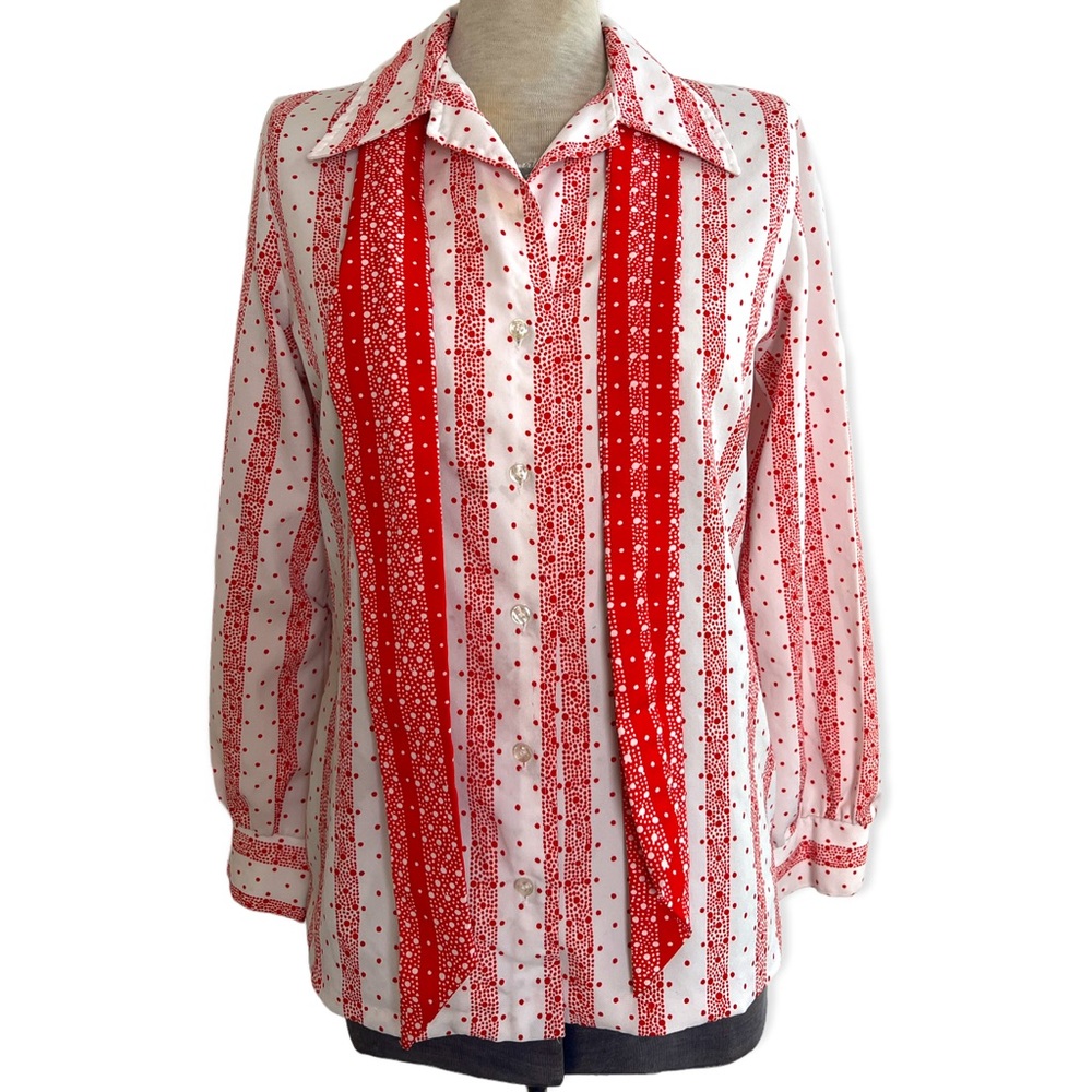 Vintage Button Up Scarf